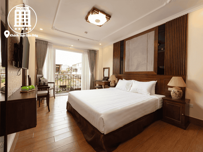 Hotel nằm gần nhiều điểm ăn uống cổ truyền cực ngon và hấp dẫn của Hà Nội