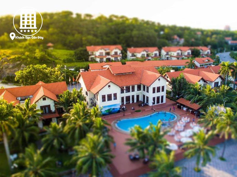 Khu resort gần trung tâm thuận tiện đi lại