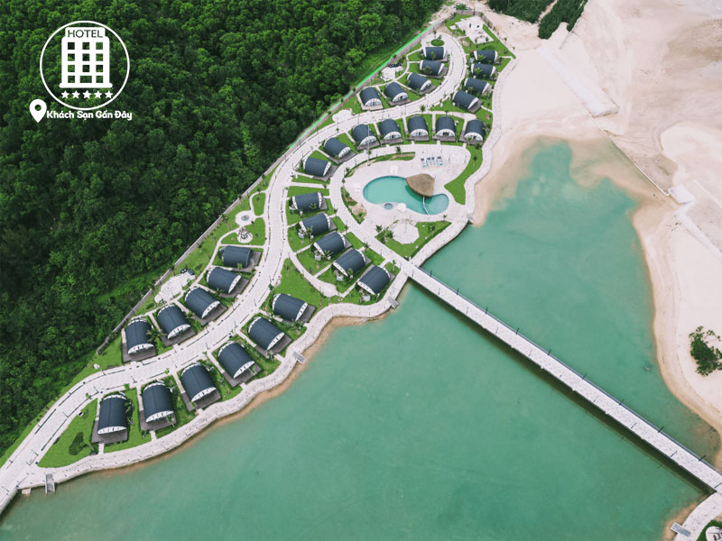 Khu resort cao cấp nằm giữa thiên nhiên xanh mát